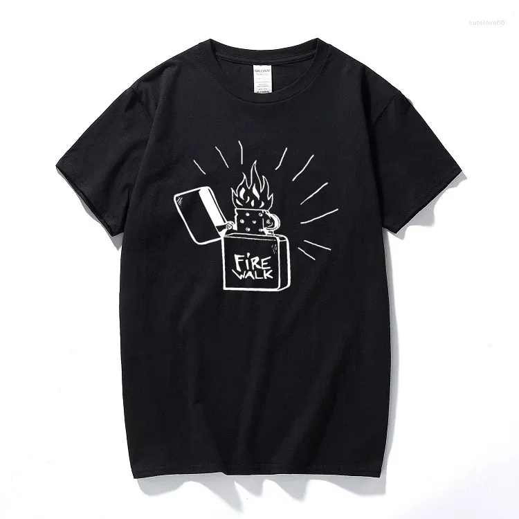 Męskie koszule 2024 Tshirt Men Life Is Strange Custom T-shirt z krótkim rękawem bawełniana marka mody rozmiar euro