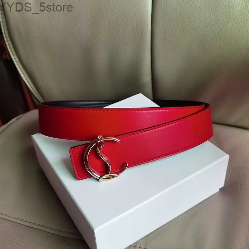 Cintos Red Bottom Designer Homem Reversível Mulher Cintura Moda Fivela de Prata Largura 3.8cm Tamanho 100cm-125cm com Cintos Atacado 240305