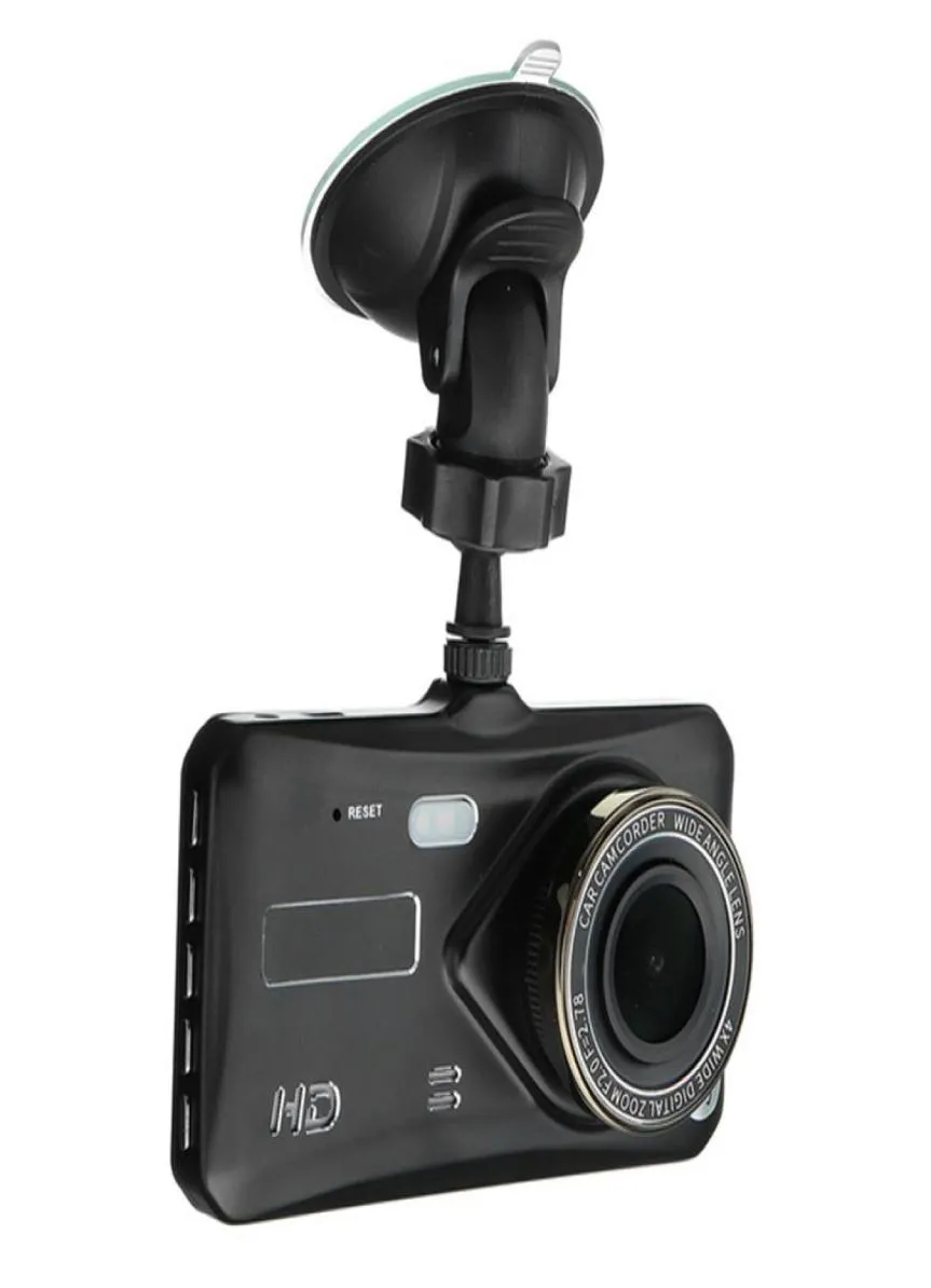 1080P Full HD Автомобильный видеорегистратор с сенсорным экраном Автомобильная видеокамера 2-канальный видеорегистратор для вождения 4 дюйма 170° WDR ночного видения Gсенсор парковки monito5334411