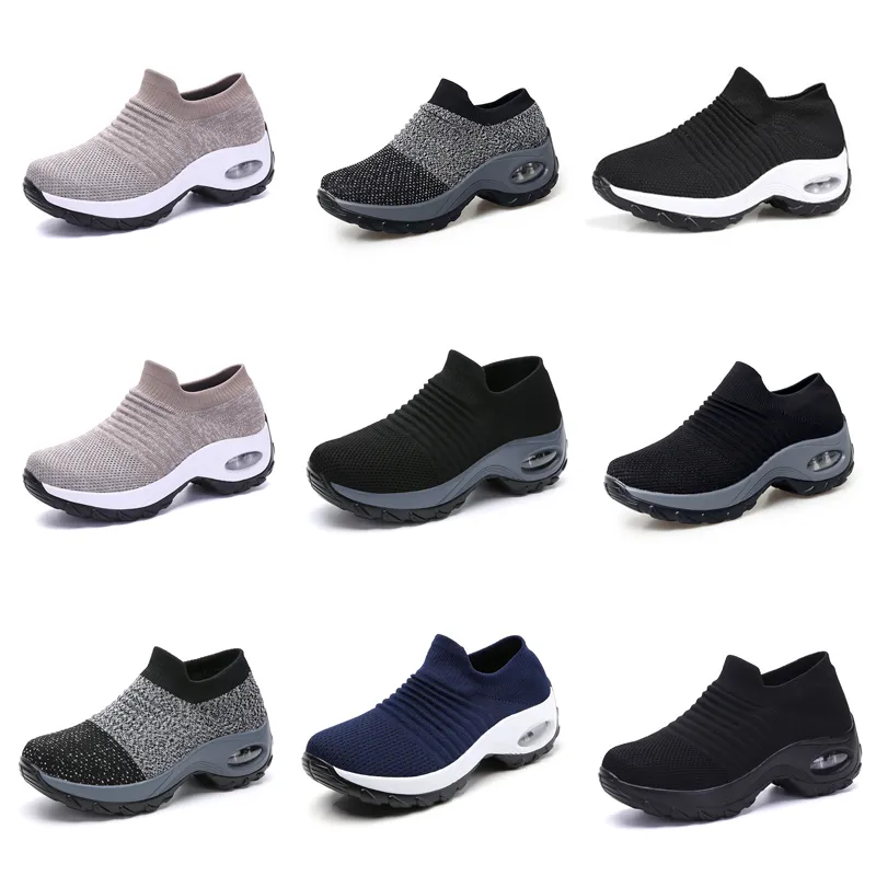 Кроссовки GAI, мужские и женские, серые, тройные, черные, белые, темно-синие, дышащая обувь на платформе с сеткой, спортивные кроссовки Nine