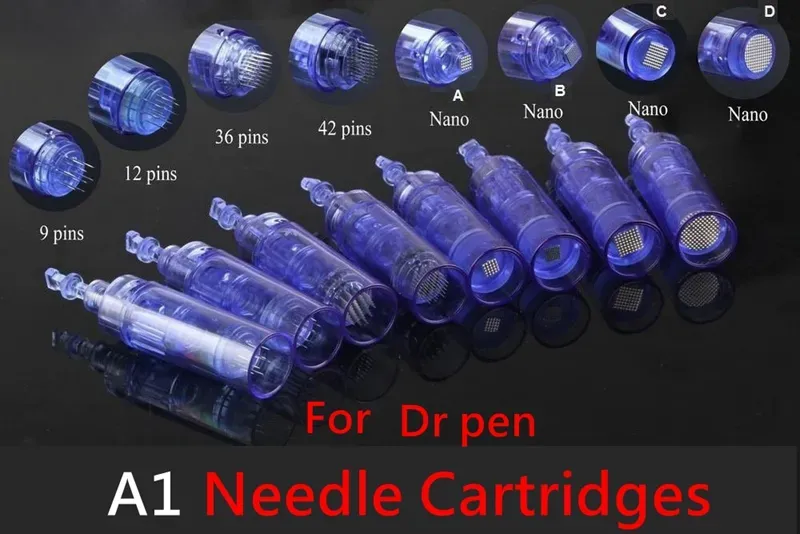 1/3/5/7/9/12/36/42/Nano for dermapen microneedle rechargeable dermastamp Dr pen A1 Needle cartridge