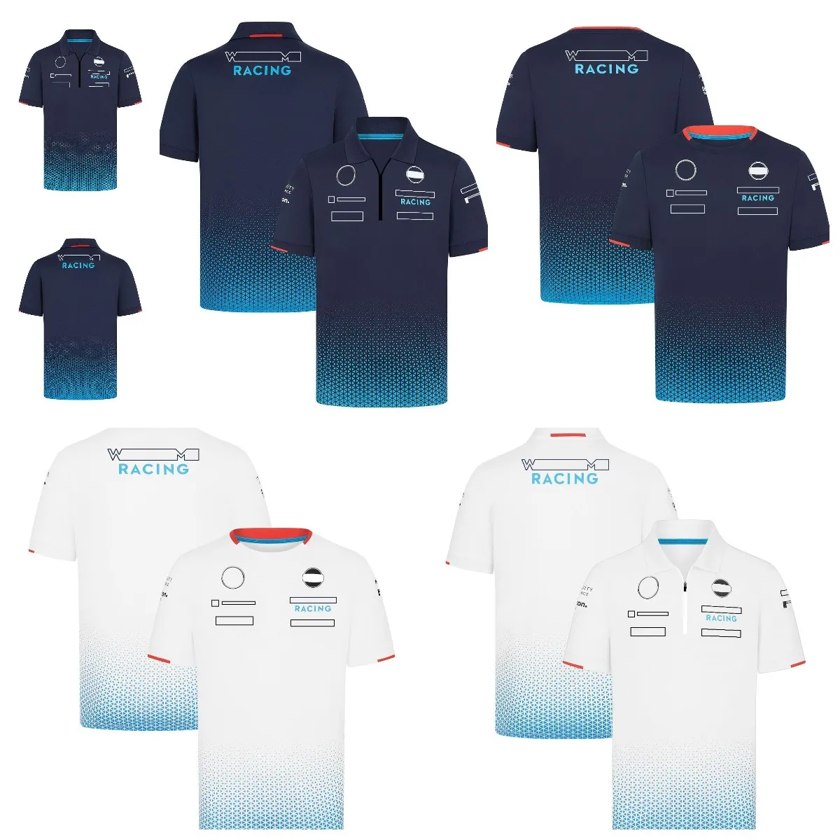 F1-race-T-shirt F1-raceteamfans T-shirt zomer plus-size speed dry-uniform