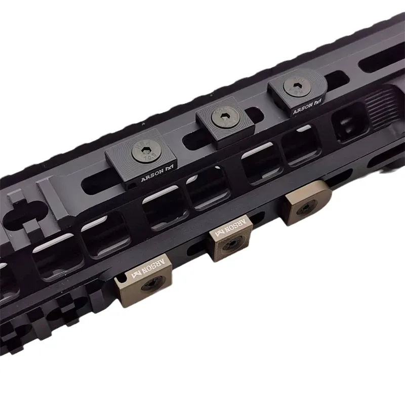 M-LOK Keymod 20 mm draadgeleidingssysteem Kabelbeheer 3 stks / set Machine introduceert staartaluminium