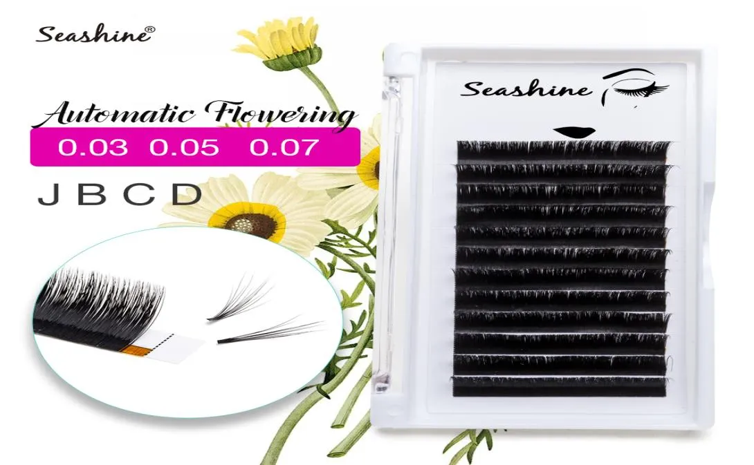 Seashine Easy Fan Bloom Eyelash Extension Austomatic Flowering Fast Fan SelfMaking Fans Volume Lashes 6404722