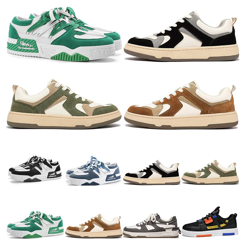 Gai Canvas Shoes Treasable Mens Womens حجم كبير الحجم الأزياء المريحة Bule Green Green Mens Mens Swatch Switch Sneakers B3