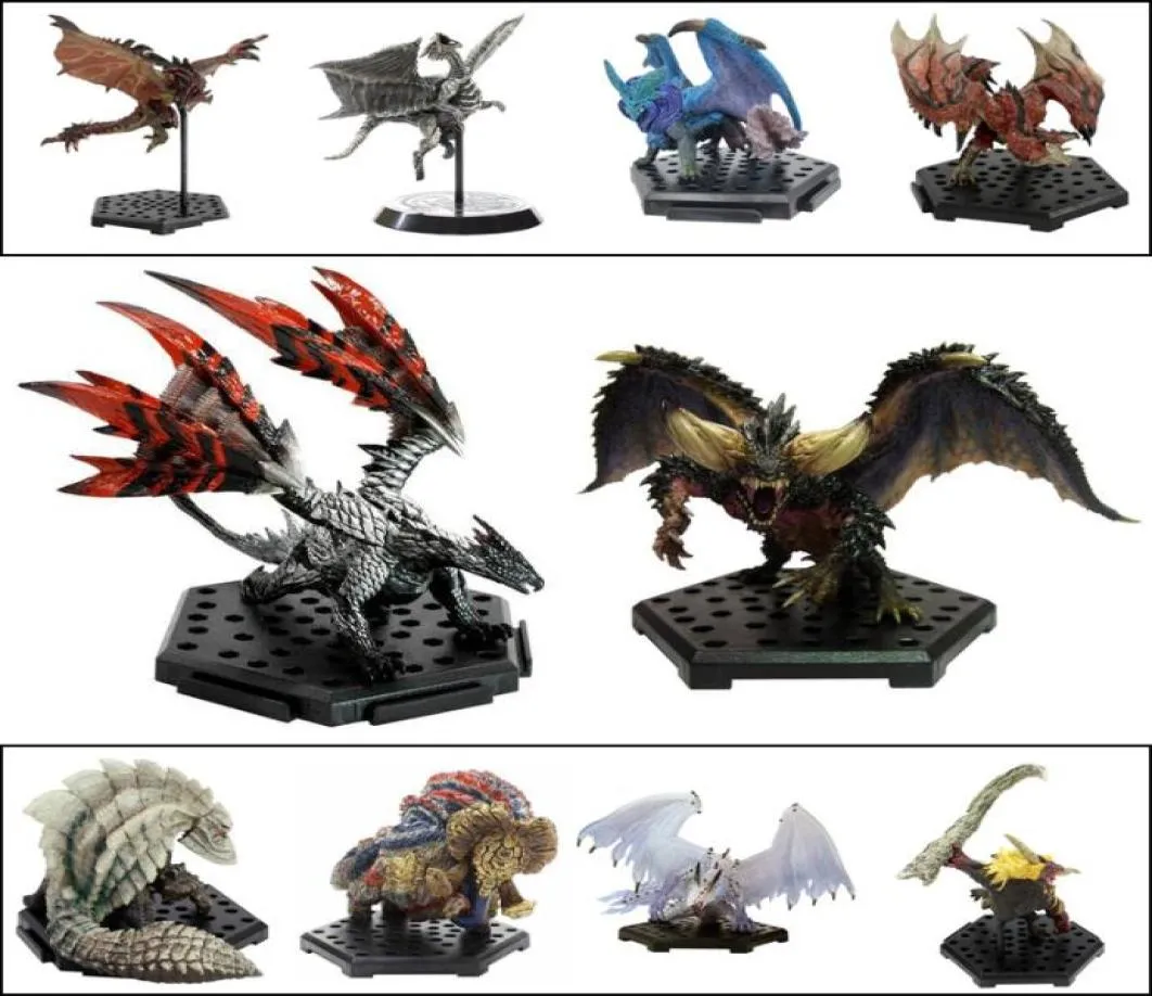 Monster Hunter World PS4 Game Limited PVC Models Dragon Action Figure Japanska äkta barn Toy Gifts T2003219938584