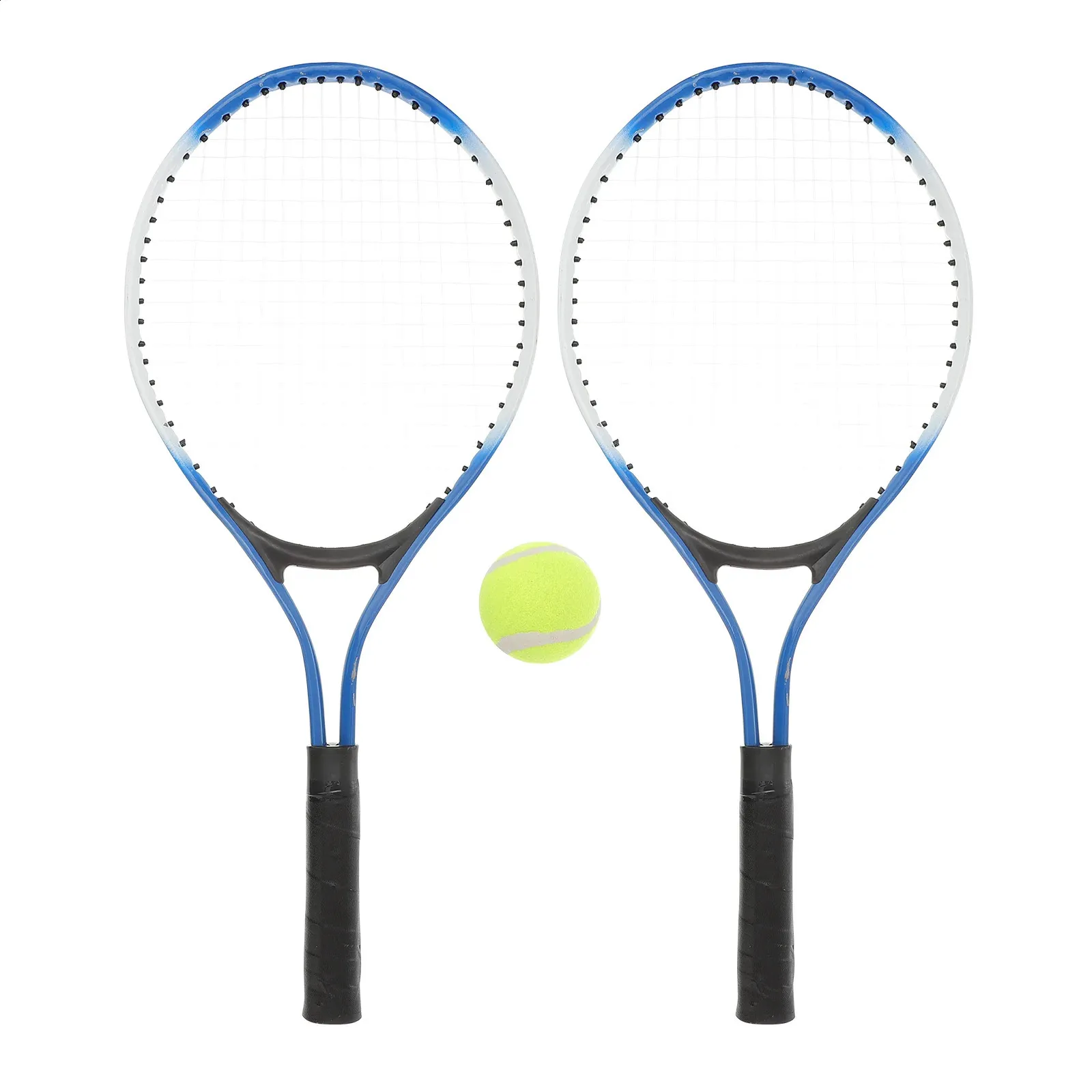 1 Set Mini Alloy Tennis Racket ParentChild Sports Game Toys Playing Plaything Supplies for Children Teenagers 240223