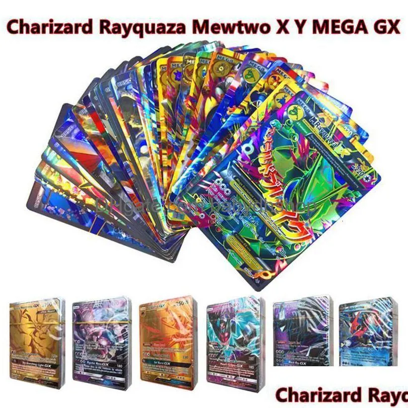 Jeux de cartes 100 à 300pcs Pas de répétition de jeu pour les cartes de collection de jeux toys trading gx m177y drop livraison cadeaux puzzles dh21k dhqpx