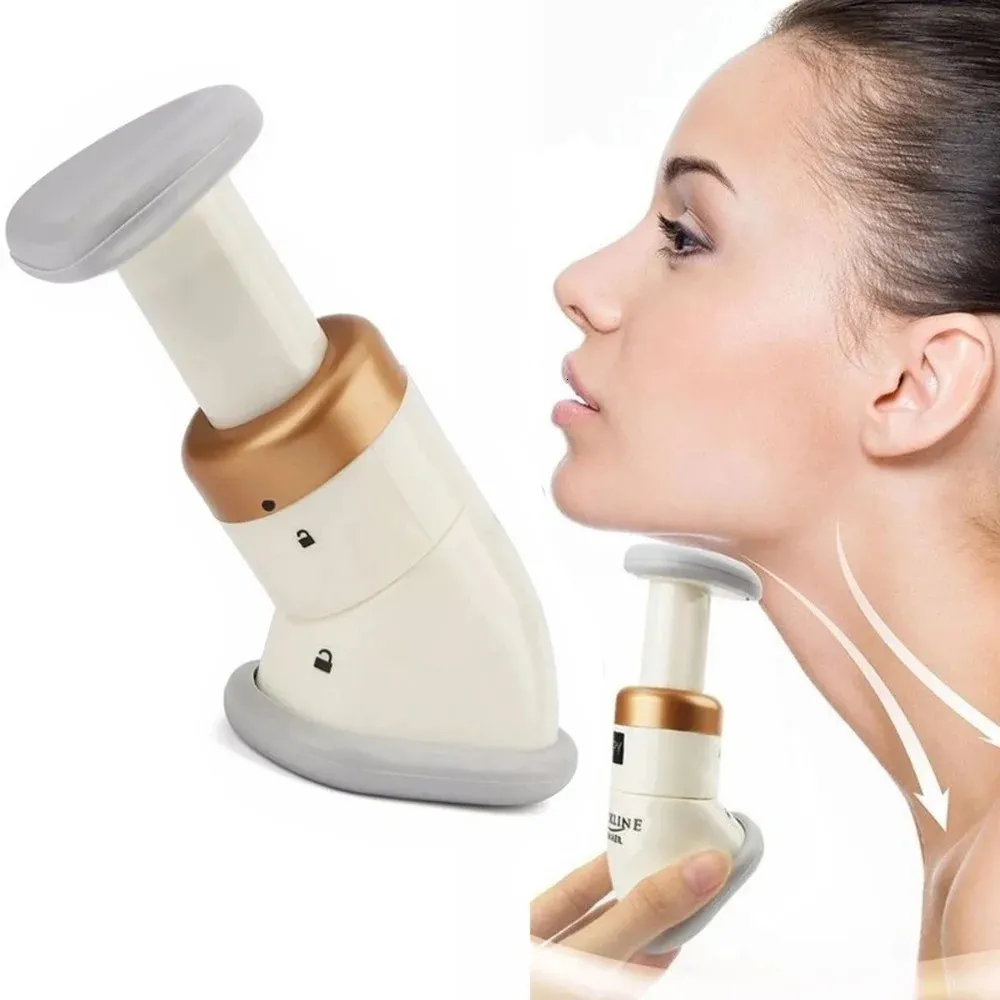 Chin Massage Delicate Neck Slimmer Neckline Exerciser Reduce Double Thin Wrinkle Removal Jaw Body Massager Lift Tools 240228