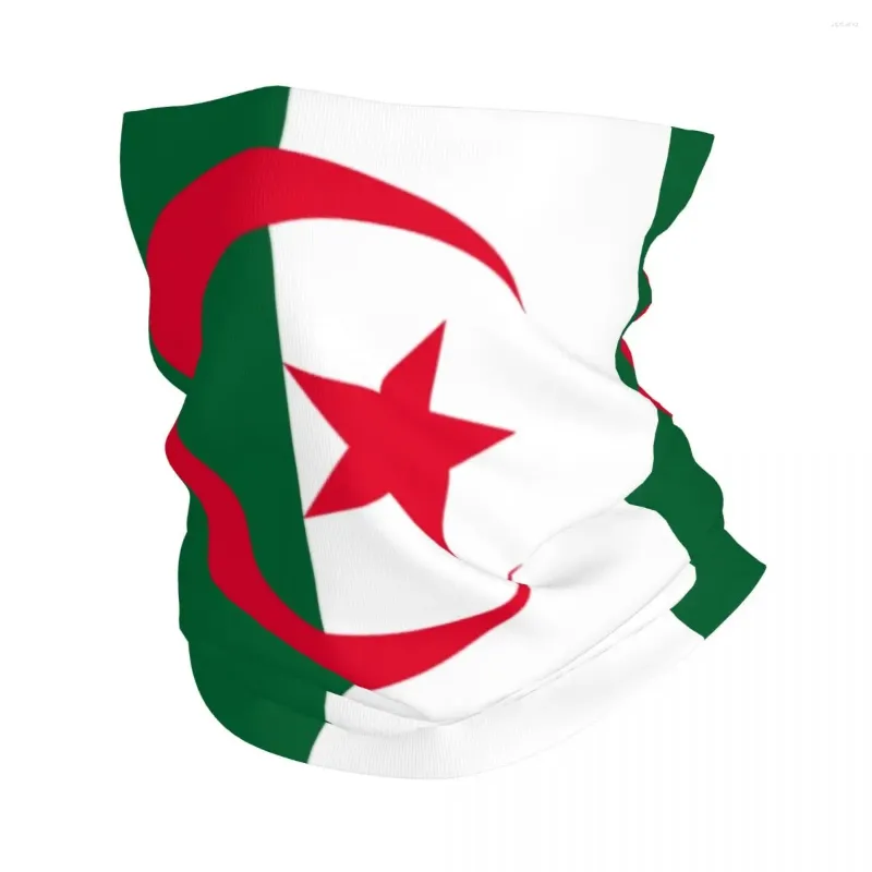 Bandanas Algeriet flagga bandana halsgaiter vindtät ansikte halsduk täcker män kvinnor algerier stolta patriotiska pekband rör Balaclava