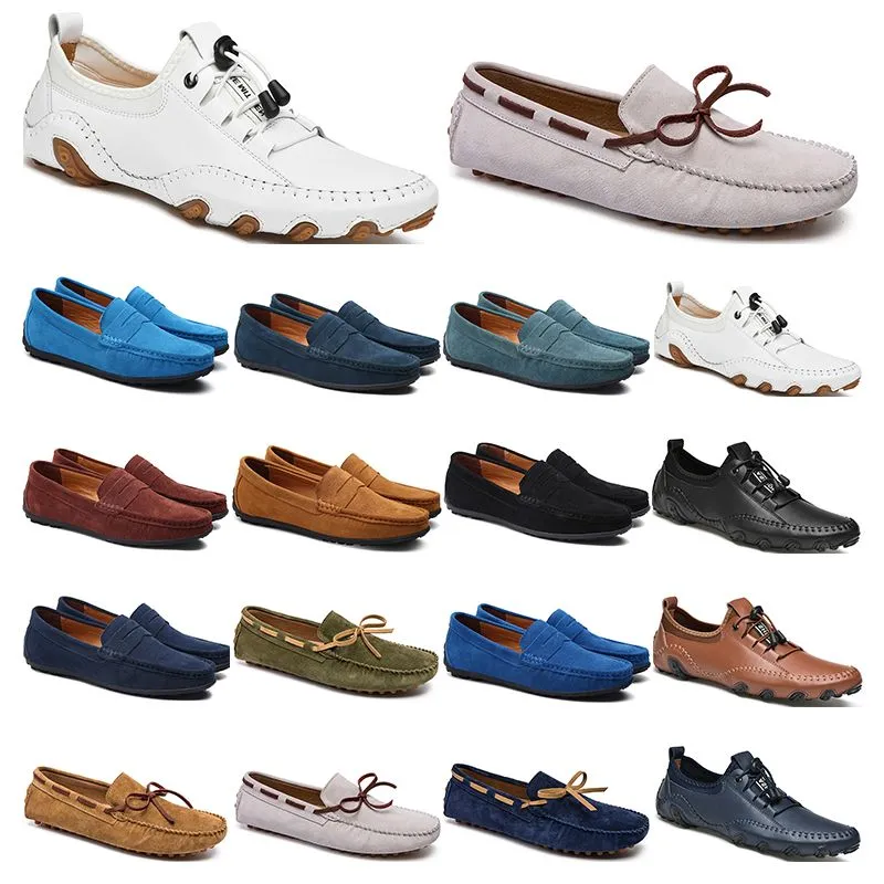 Gai Canvas Shoes Treasable Mens Womens حجم كبير الأزياء المريحة أسود أبيض أبيض أخضر عارض A40 DreamitPossible_12