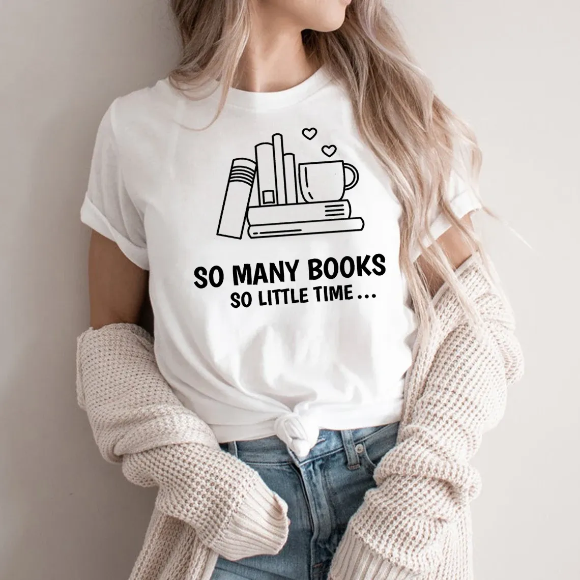 T-shirt Molti Libri TShirt Amante dei Libri T Shirt Bibliotecario Camicia Lettura Tshirt Topo di Biblioteca Tee Unisex Grafica Casual Tshirt Estate Tops