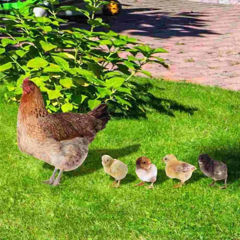 Bahçe Süslemeleri Tavuk Chick Zemin Fiş Bahçesi Süs Aksesuar İşareti Tavuk Yards Dekoratif Çim Kazık bahisleri amblemler