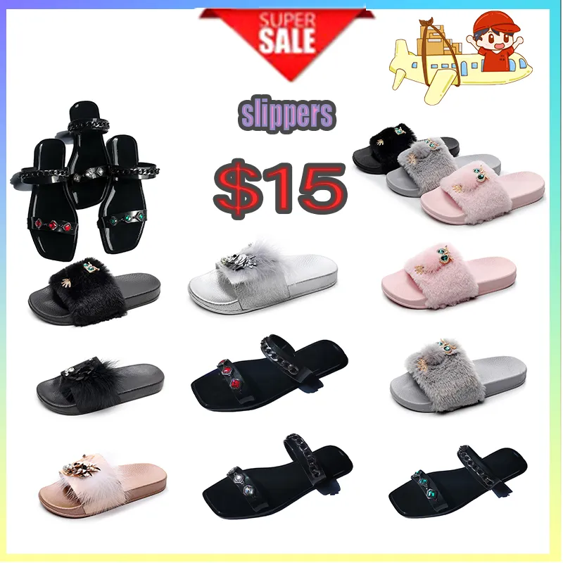 Casual Platform anti-collision headband Slides Slippers Men Woman wear resistant anti soft soles sandals Flat Summer Beach Slipper Size 36-41