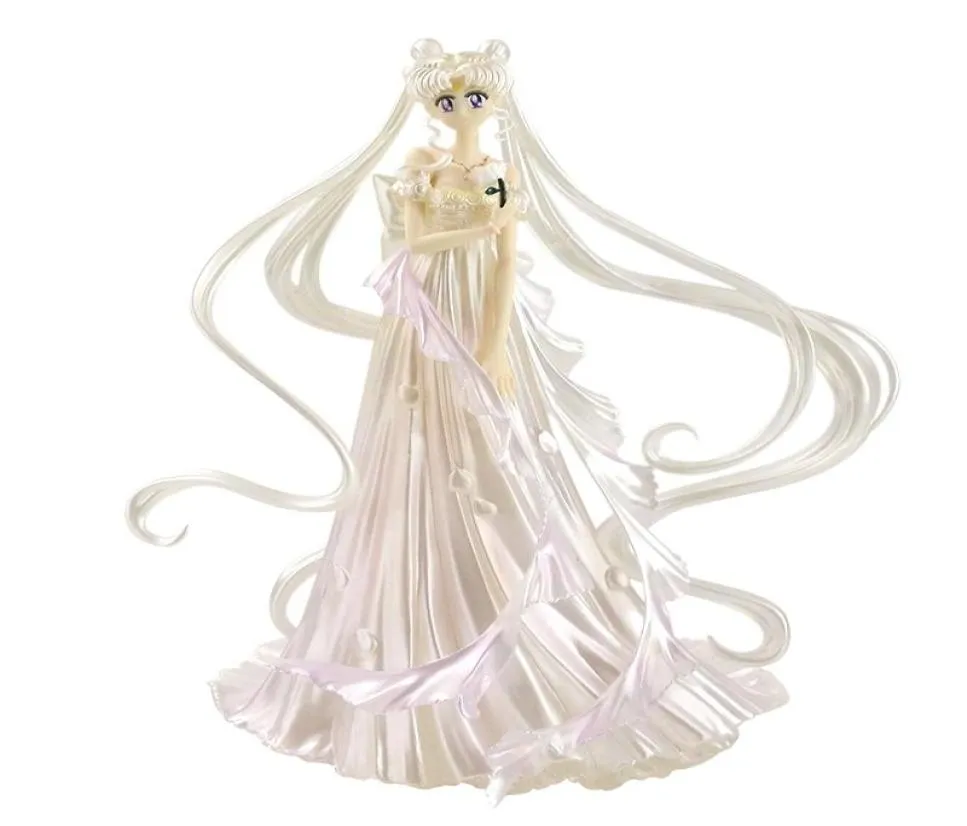 25 cm Sailor Moon Anime Figuras Tsukino Vestido de Casamento Colecionável Modelo Brinquedos SailorMoon PVC Action Figurine Presentes T2004132945514