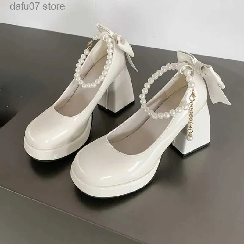 Модельные туфли женские 2023 Новая мода из искусственной кожи на высоком каблуке для вечеринки и свадьбыH2435