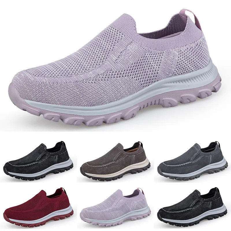 Nuovo e primavera maschile anziani anziani a un passo soft some walking walking scarpe da donna 39-44 1 19 9