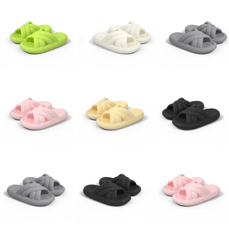 summer new product free shipping slippers designer for women shoes Green White Black Pink Grey slipper sandals fashion-05 womens flat slides GAI outdoor shoes