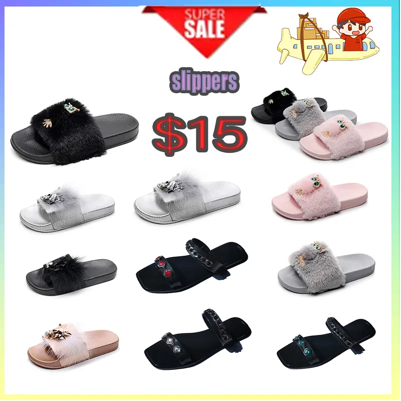 Casual Platform Anti-Kollisions-Stirnband Slides Hausschuhe Männer Frau verschleißfeste Anti-Leder-weiche Sandalen Flache Sommer-Strand-Slipper Größe 36-41