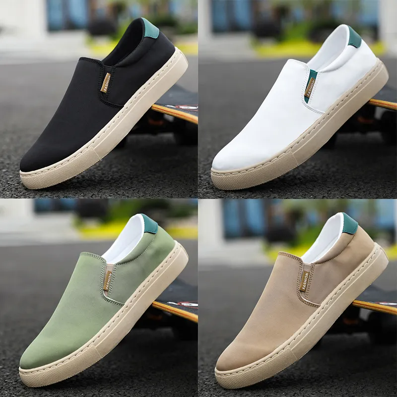 Chaussures de sport couleur unie noir blanc vert pâle jogging marche bas hommes femmes baskets baskets classiques GAI TR