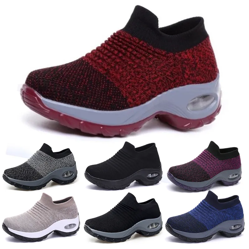 GAI hommes femmes chaussures de sport formateur orange triple noir rouge jaune violet vert pêche baskets violet fuchsia pâle une tendance