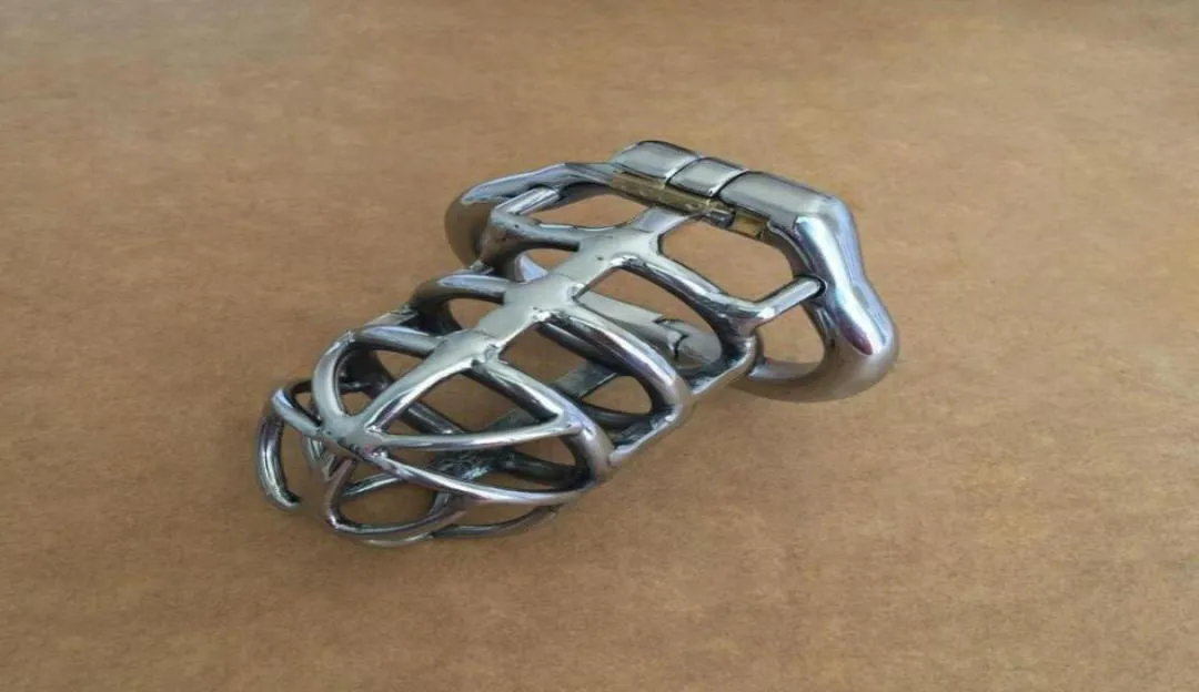 Sale Real Stainless Steel Cages Male Device Metal Cock Cage For BDSM Games Sex Toys5863755