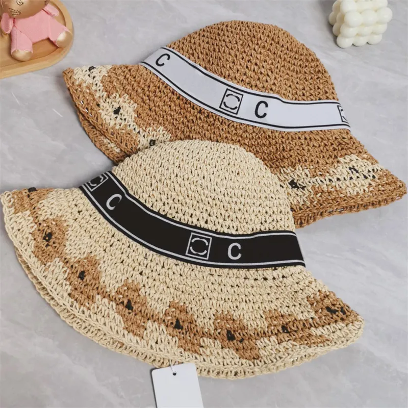 Słomki kapelusz designerka hat sun hat moda rybacy kapelusz samica szerokie brzegi czapki swobodne czapki na zewnątrz Sunbonnet 2 style czapka plażowa