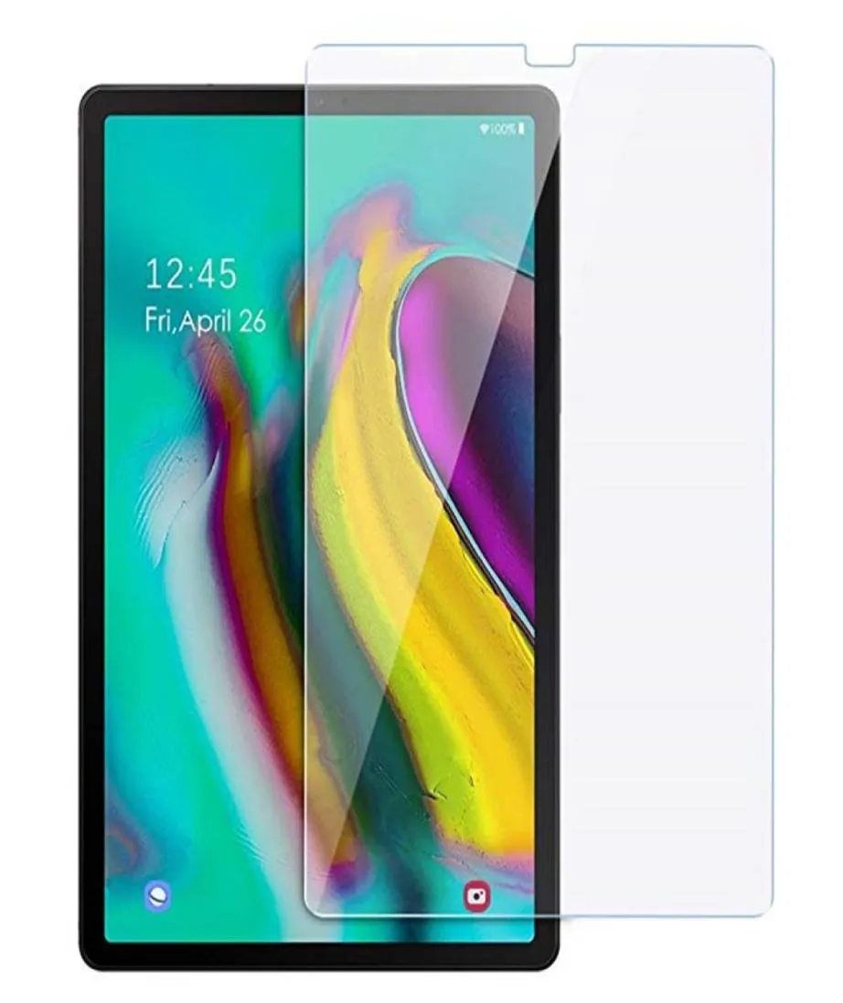 Tablet z szklanym szklanym przezroczystym 9H HD przezroczysty screen Film dla Galaxy Tab S7 A7 Lite A 80 S6LITE S6LITE S5E T510 P200 T295 3106635