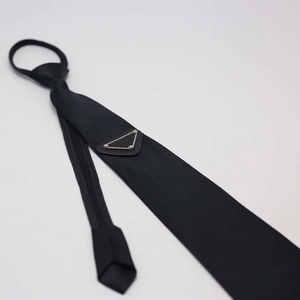 Дизайнерский галстук-унисекс треугольный галстук роскошный дизайнерский галстук для подростков официальная одежда мини-женский кожаный ремешок модный черный, белый цвет