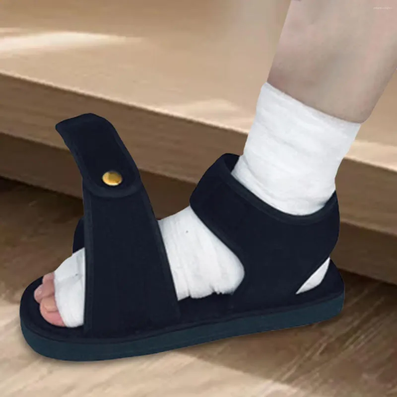 Genouillères, chaussure de soutien pour fracture du pied, bout ouvert, bottes en plâtre, chaussures moulées