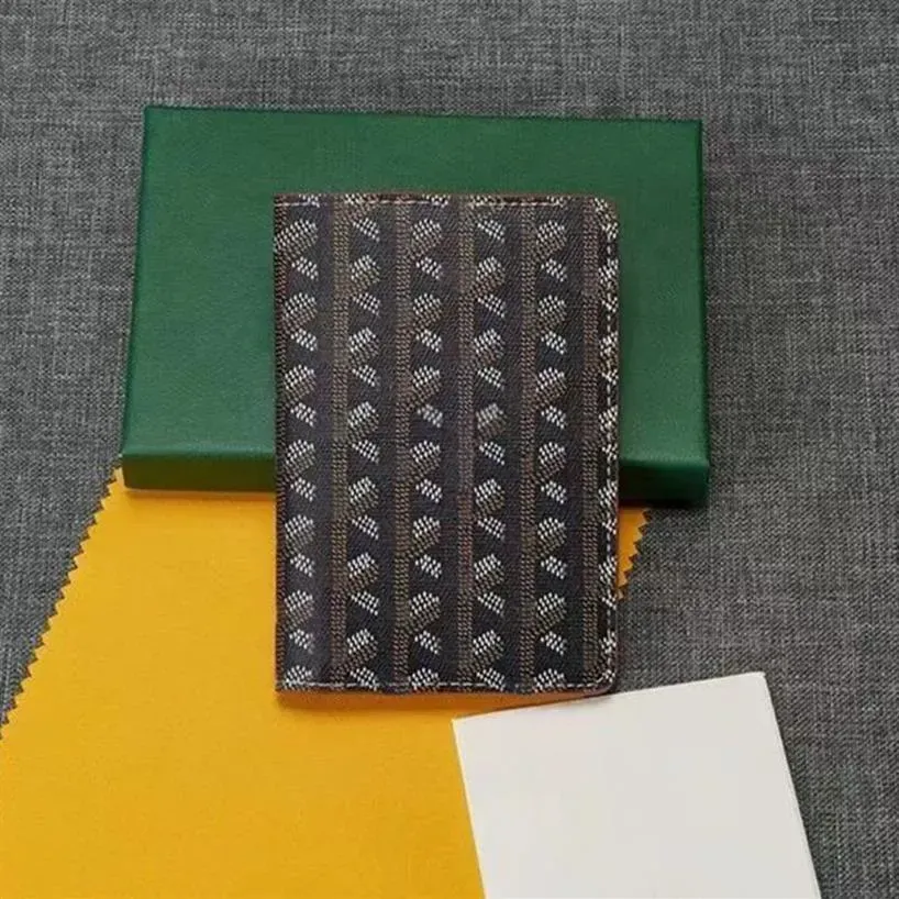Klassisk designer G Korta plånböcker Mens Real Leather Passport Card Holders France Paris Style Credit Card Holder Women Designers Coi241e