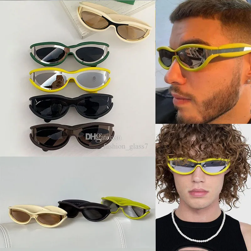 Męskie modne okulary przeciwsłoneczne dla kobiet Wysokiej jakości Outdoor Cool okulary designerskie luksusowe szklanki oczu małego kota z obudową BV1211s