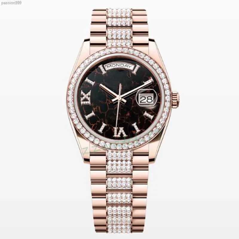 Diamonds Watches Womens Watch Designer Watch Set med Boutique Mens Steel Strap Multifunktionsrörelse Watches For Men Date Display Mens High End Luxury L5