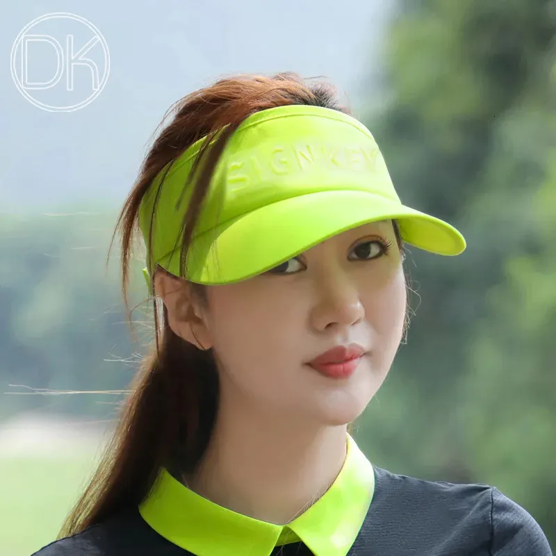 Golf Cap Tennis Sun Hat For Women Sportswear Tennis Badminton Wear Justerbar UV -skydd Vandring Fitness Accessories 2024 240226
