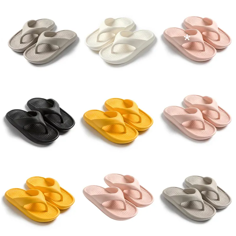 summer new product free shipping slippers designer for women shoes White Black Pink Yellow Flip flop slipper sandals fashion-031 womens flat slides GAI outdoor shoes