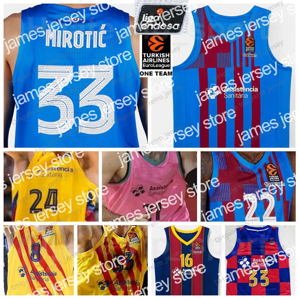 Üniversite Basketbol Barselona Barca Lassa Basketbol Kitleri 11 Juan Carlos Navarro Jersey 16 Pau 33 Marc Gasol 19 Leandro Barbosa 9 Ricky Rubio Baloncesto Gömlek