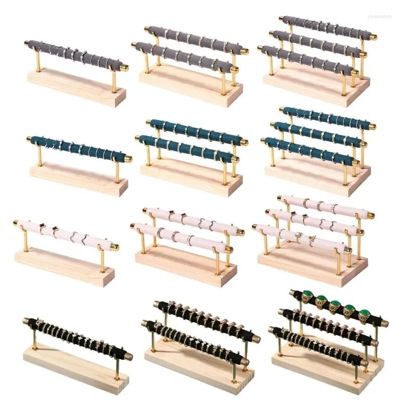 보석 파우치 내구성 반지 스토리지 및 조직 랙 우아한베이스 홀더 트렌디 한 쇼케이스 스탠드