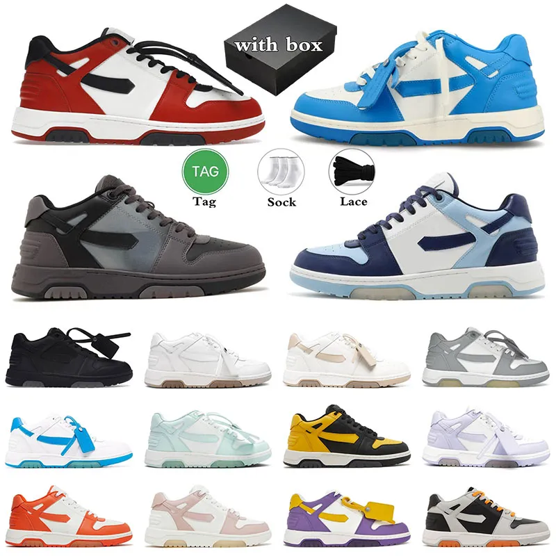 OFF-WHITE Out Of Office OOO Low Tops off white offwhite off whitesdesigner shoes 【code ：L】2024 Designer-Schuhe Out-of-Office-Sneaker Low-Top aus Schwarz Grau Rot Grün Leder Weißer