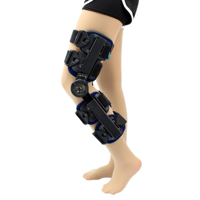 Support articulaire réglable genouillère attelle articulaire Sport genouillère orthèse ligamentaires Protection de sécurité sportive 7031781