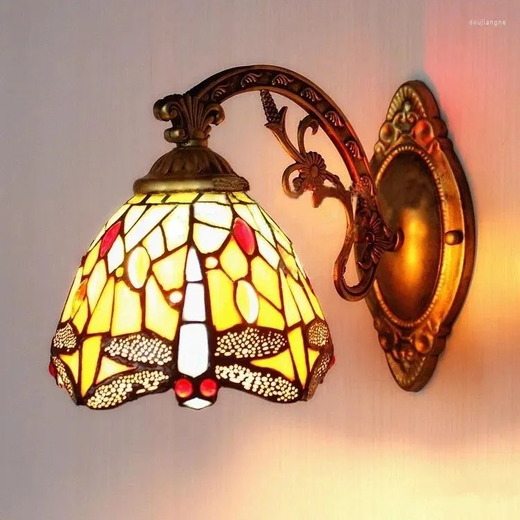 Wall Lamp Lighting LED Mirror Headlamp Bathroom Bedside Dragonfly Aisle Table