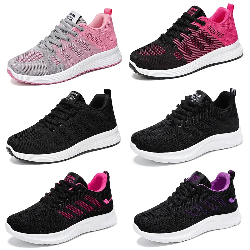 GAI Women's casual soft sole sports shoes breathable single shoe mesh shoes running shoes women's 28