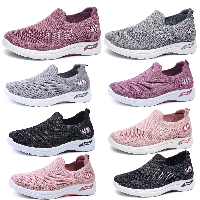 Chaussures pour femmes nouvelles chaussures pour femmes décontractées chaussures pour mères à semelles souples chaussettes chaussures GAI chaussures de sport à la mode 36-41 18 tendances tendances