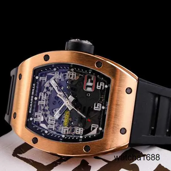 カジュアルウォッチファッション腕時計RMリストウォッチRM029自動メカニカルウォッチコレクションRM029