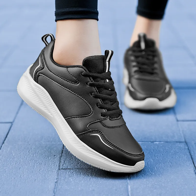 Sapatos casuais para homens mulheres para preto azul cinza GAI respirável confortável treinador esportivo tênis cor-202 tamanho 35-41
