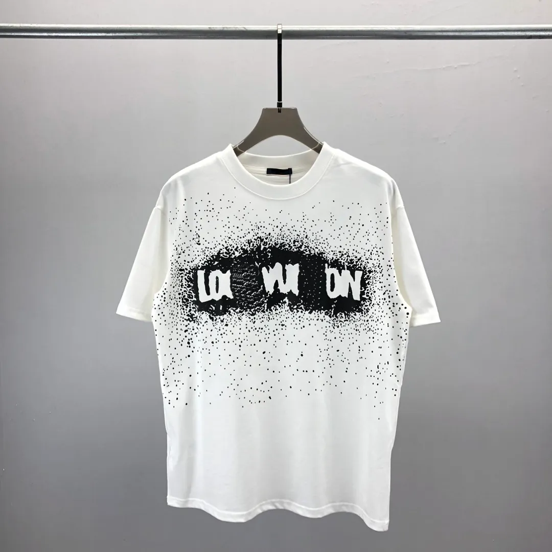 T-shirts Mannen Designer Wit T-shirt Casual Mode Losse Korte T-shirt Mannen Vrouwen Straat Kleding Q52