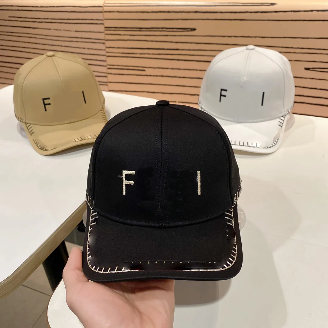 Cap designer cap luxe designer hoed mode letters borduurwerk baseball cap zonnebrandcrème zonnehoed mannen en vrouwen hoed