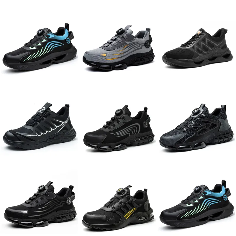 Scarpe da corsa GAI tre Uomo Donna triple nero bianco blu scuro Scarpe con plateau traspirante in mesh sneaker sportiva