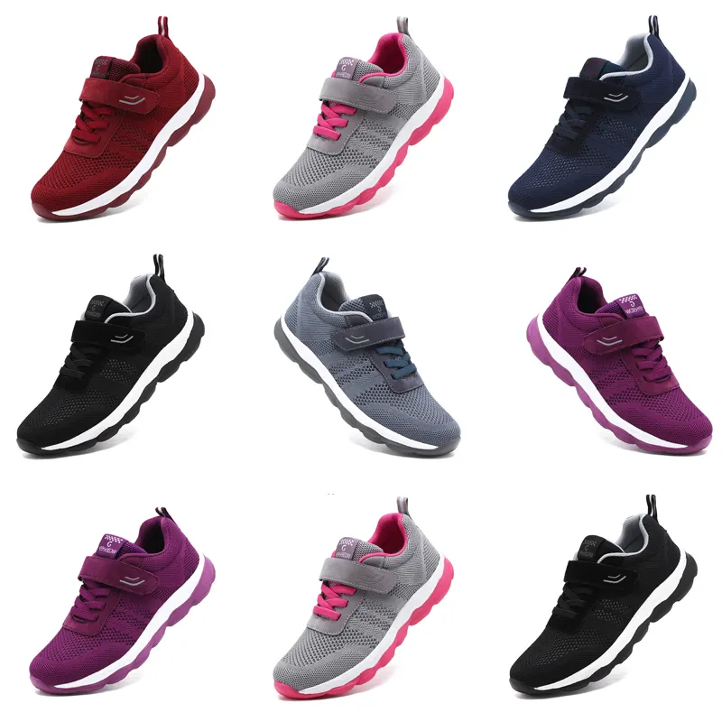 2024 scarpe da corsa estive firmate per le donne sneakers moda bianco nero blu rosso comode Mesh superficie-015 scarpe da ginnastica sportive da esterno da donna GAI scarpe da ginnastica sp