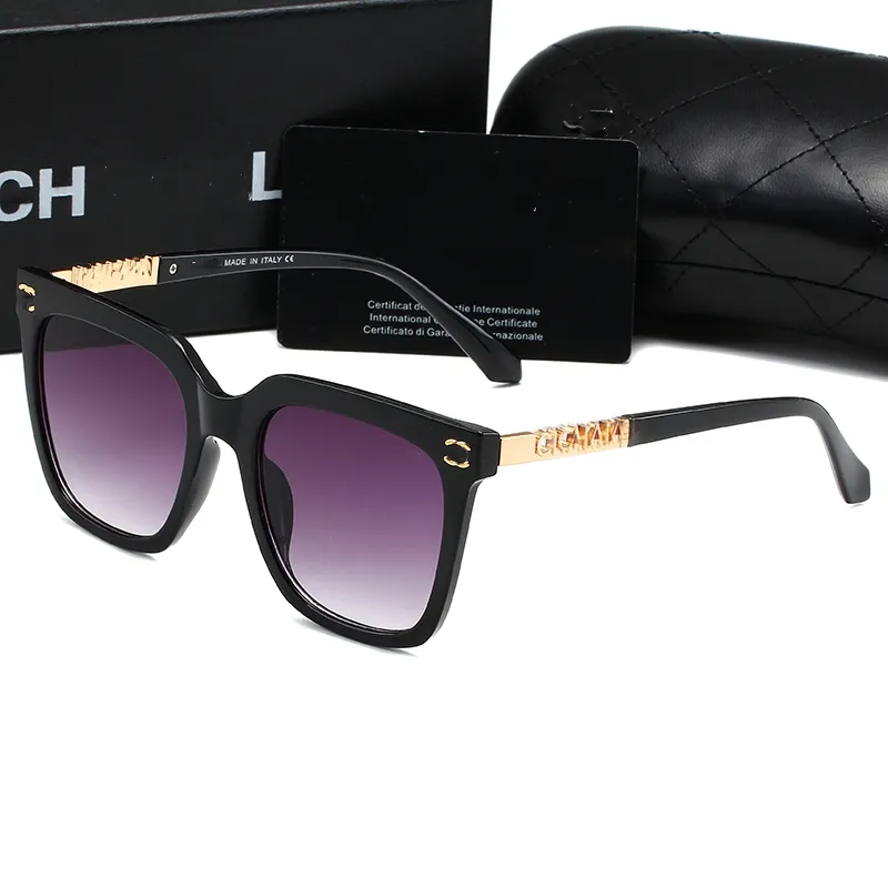 Heiße Designer-Sonnenbrillen für Damen und Herren, Mode-Modell, spezieller UV-400-Schutz, Buchstabe, großes Bein, doppelter Strahlrahmen, Outdoor-Marken, Design, Legierung, Diamant-Sonnenbrille