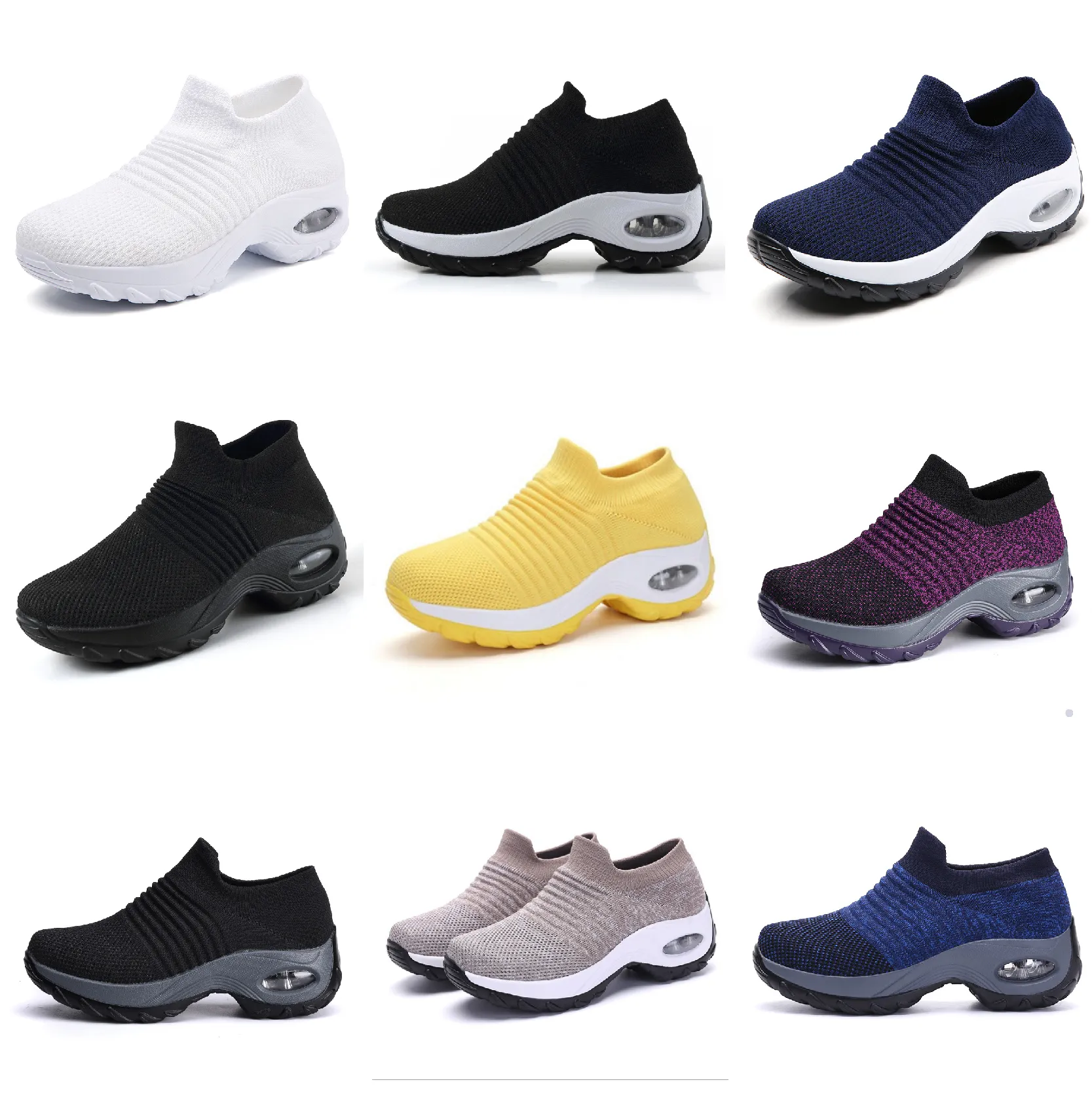 Sports and leisure high elasticity breathable shoes, trendy and fashionable lightweight socks and shoes 22 trendings